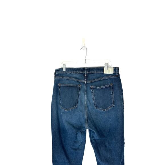 Everlane Dark Wash Stretch The Curvy High Rise Skinny Leg Jean Size 30 - Picture 7 of 12